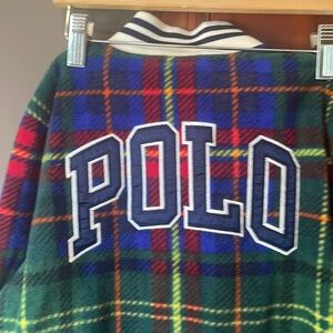 Boys/Girls Ralph Lauren Jackets Size Medium 8/10 Multi Color Fleece w Pockets